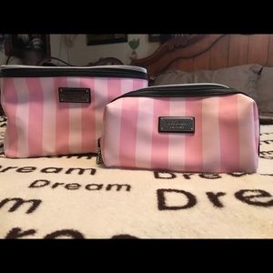 Victoria’s Secret train case and makeup bag